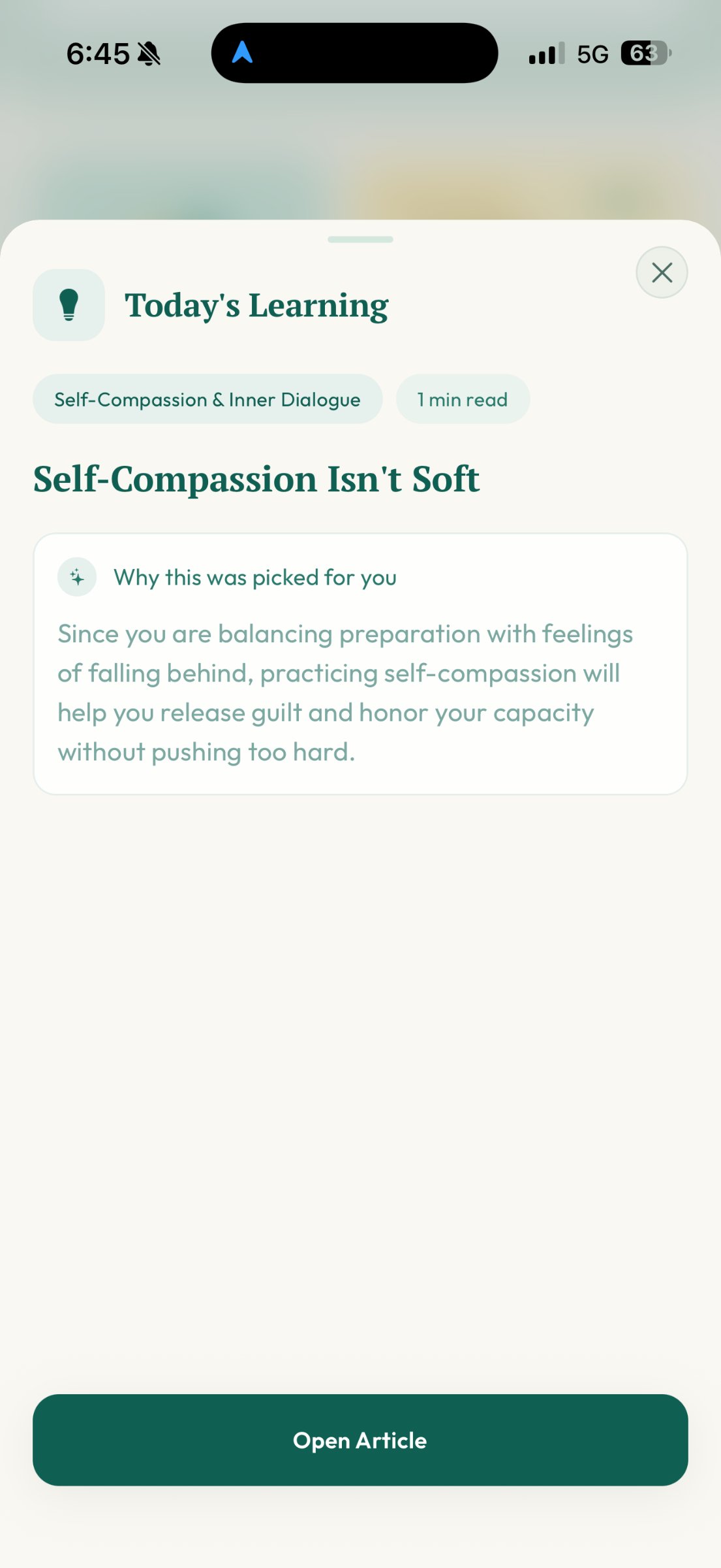 Learn what matters to you